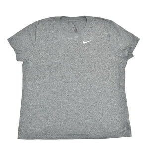 Nike Men's The Nike Tee Dri-FIT Athletic T-Shirt Regular Size XL Gray
